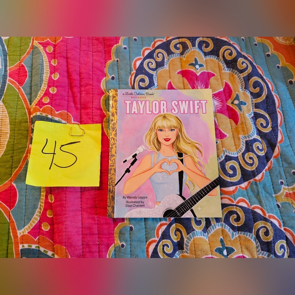 Taylor Swift: A Little Golden Book Biography Hardcover, Picture Book